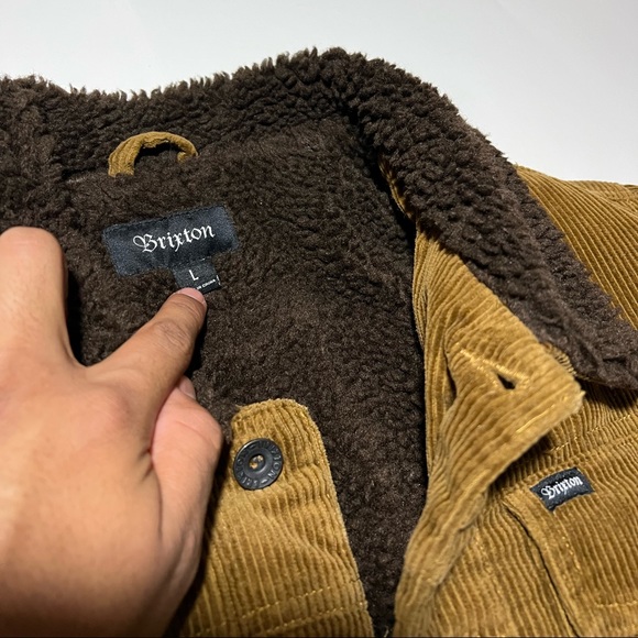 Corduroy jacket Woolly inside thick and warm - Picture 2 of 5